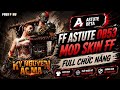 MOD SKIN FF | HƯỚNG DẪN CÀI ĐẶT FF ASTUTE OB53 MỚI NHẤT CHO IOS, VÀO ĐƯỢC TRẬN, THẤY ĐƯỢC ĐỒ