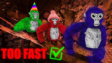 Outrunning Everyone In Gorilla Tag On Branches...