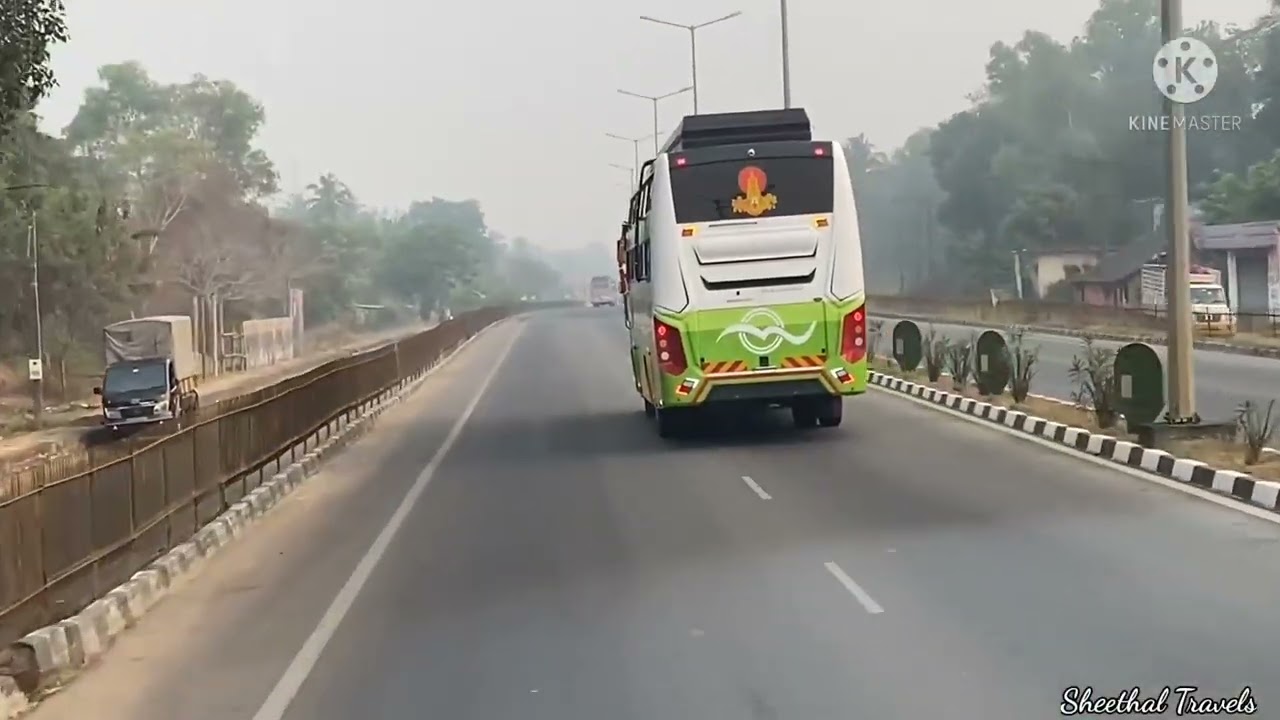 Sheethal travels new BS6  Full sleeper bus!/