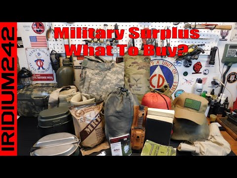 17 Items For Preppers To Look For In A Military Surplus Store