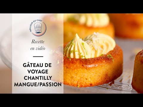 recette-en-vidéo-:-le-gâteau-de-voyage-citron-amandes-caramélisées-et-sa-chantilly-mangue-passion-!