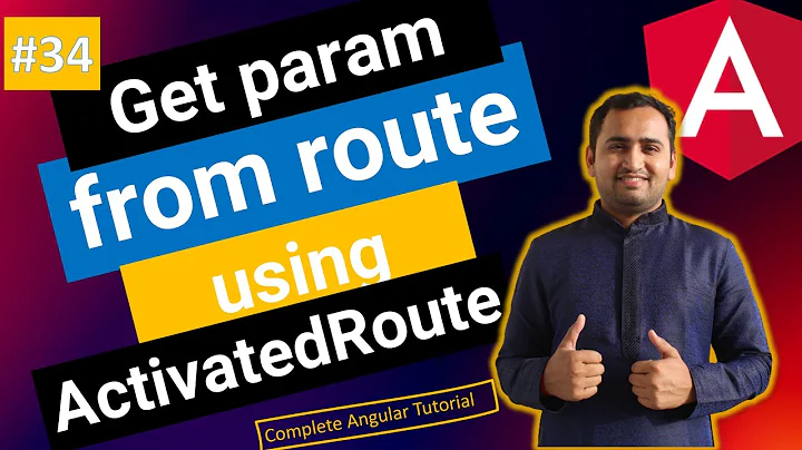 Get Parameters value from route using ActivatedRoutes | Angular Tutorial