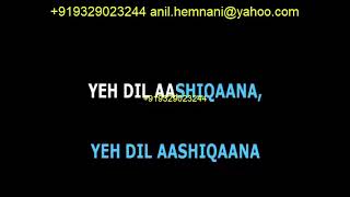REMIX YEH DIL AASHIQAANA KARAOKE DUETS- BOLLYWOOD DANCE MIX screenshot 5