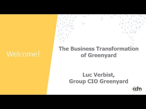 The Business Transformation of Greenyard - Luc Verbist (Group CIO Greenyard)