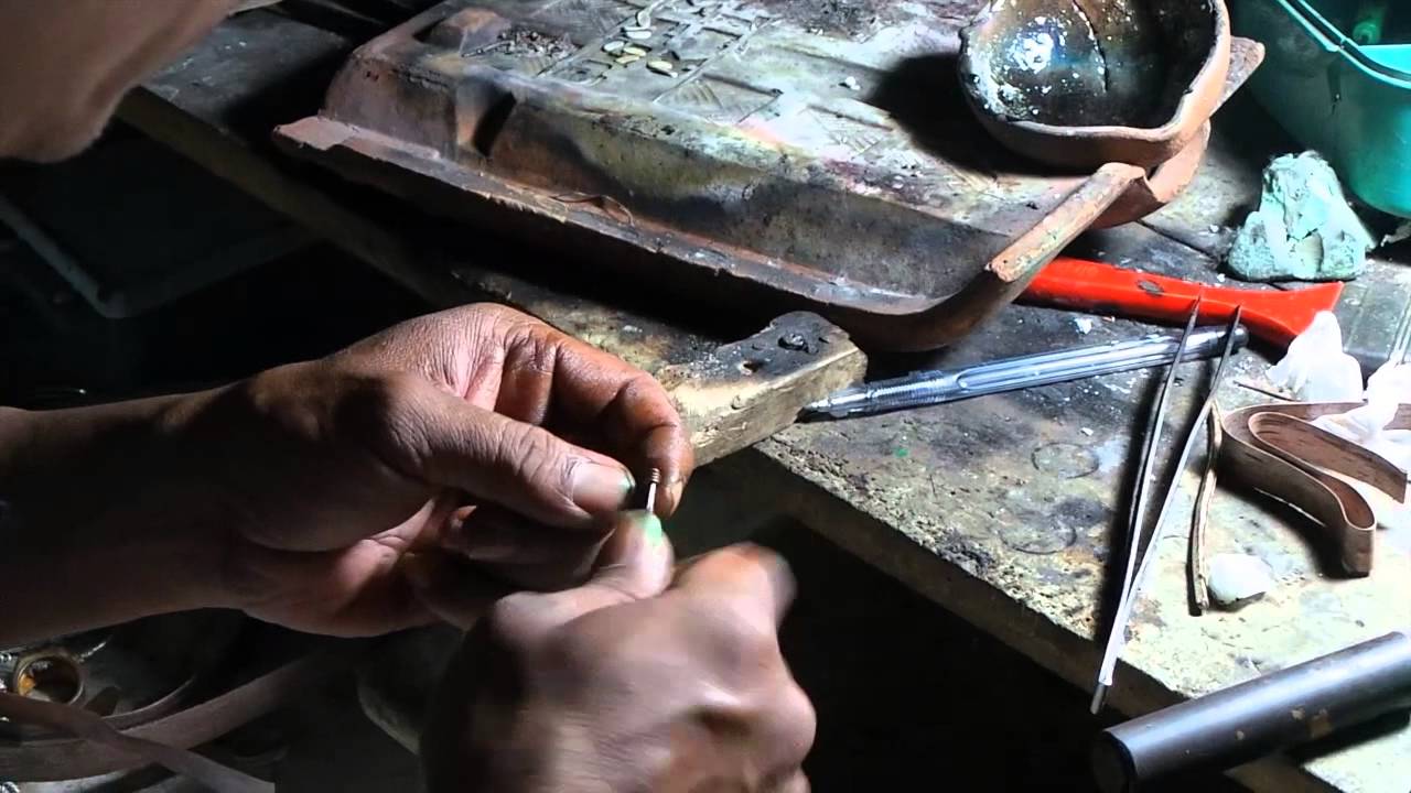Handmade Silver Crafts, Malang, East Java, Indonesia - YouTube
