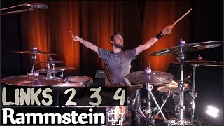 Links 2 3 4 - Rammstein /// Drum Cover (2022 live vers.)