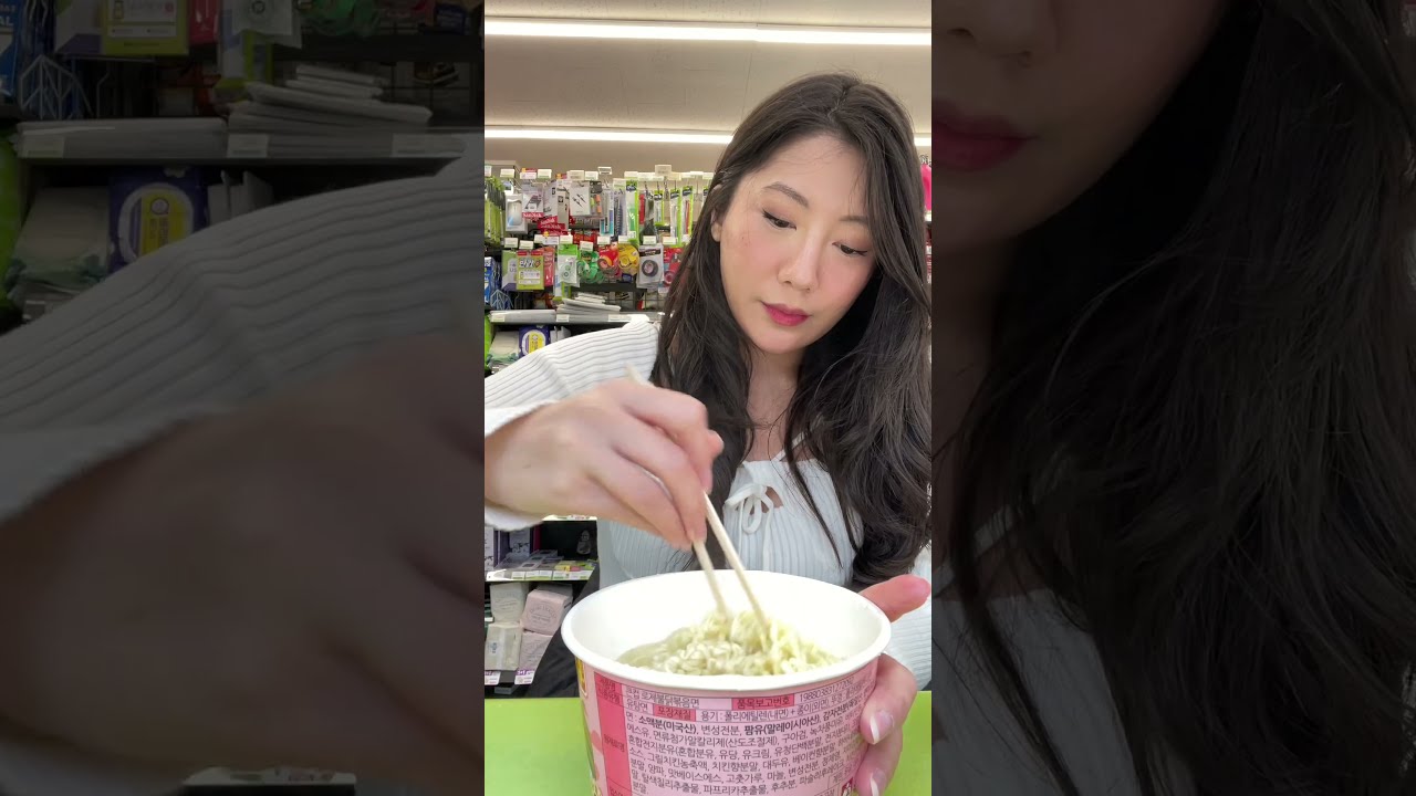 Spending 7 20 At A Korean Convenience Store