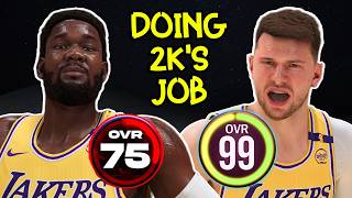 I Gave NBA Players Accurate Overalls