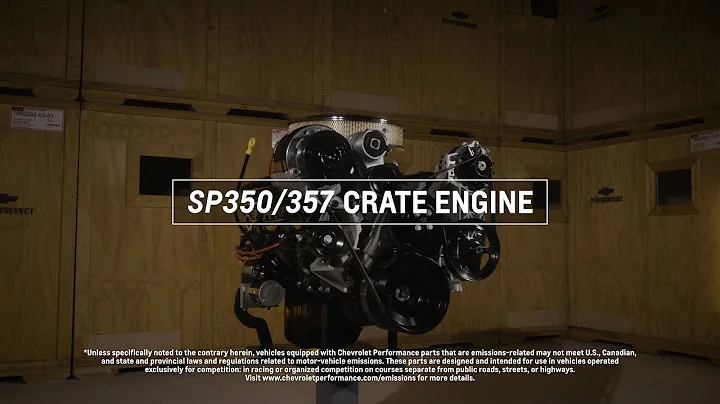 Chevrolet Performance - SP350/357 Crate Engine - Information & Specs