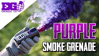 EG18X - Purple Smoke Grenade - Smoke Bomb - Smoke Effect