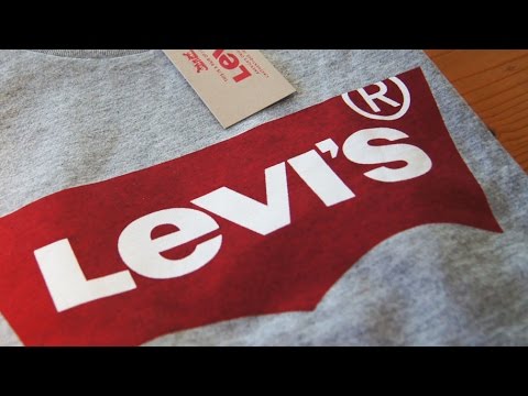 levi's original logo t shirt