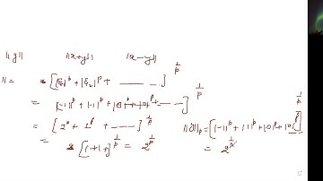 Example of a Banach Space which is not a Hilbert Space