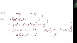 Example of a Banach Space which is not a Hilbert Space