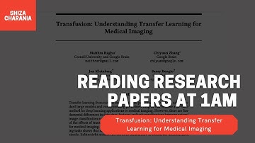 Understanding Transfer Learning for Medical Imaging | Part #3