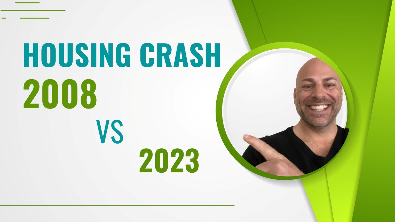 Housing Market Crash 2008 vs 2023