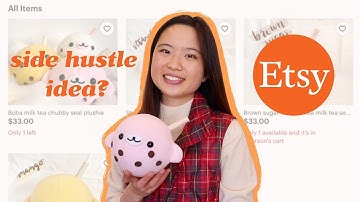 How I Started My Etsy Shop | College Side Hustle Ideas