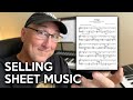 How to sell sheet music and make music income  a new music income stream for you