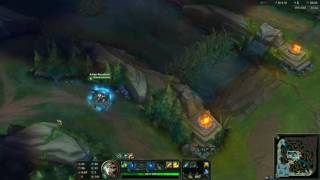 Glitchy Riven Wall Jump @ Mid