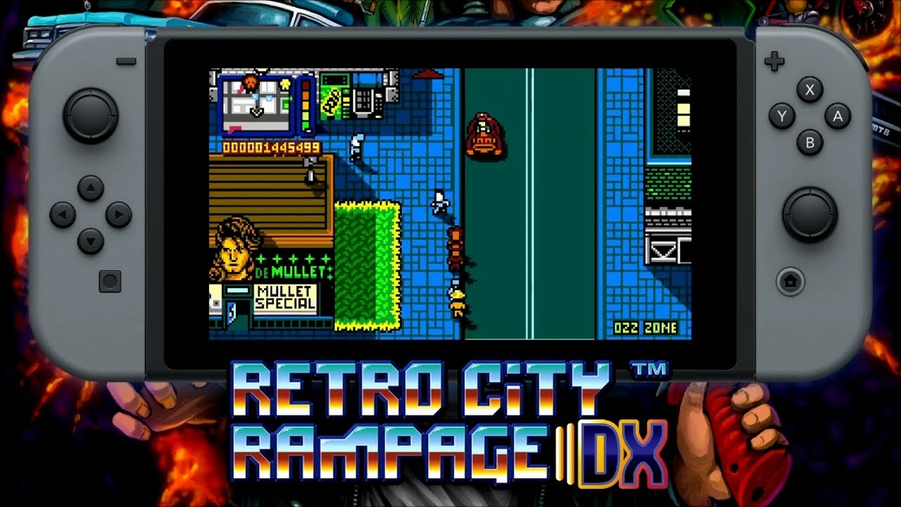 Retro City RAMPAGE DX : teaser Nintendo SWITCH