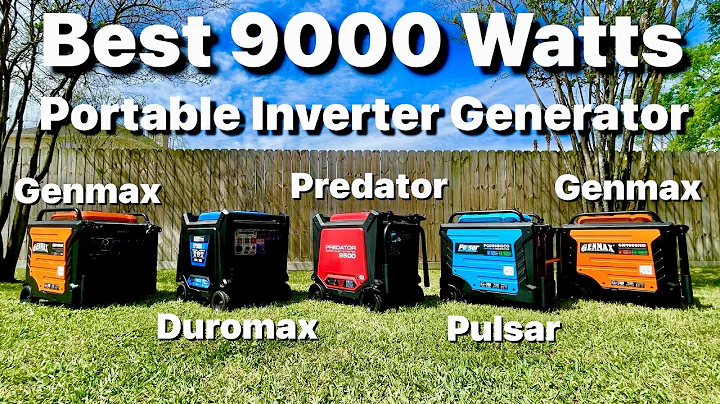 Power Up Anywhere with the Best 9000 Watts Portable Inverter Generator