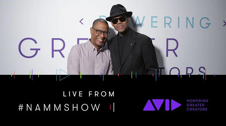 #AVID #NAMMSHOW LIVE  Greg Chin talks with legenda...
