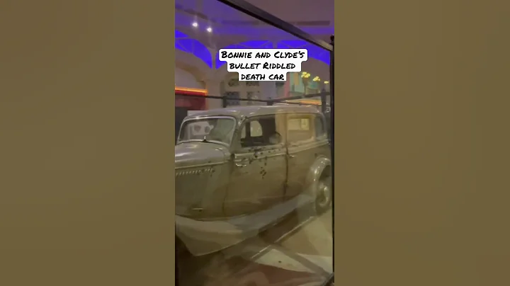 Bonnie and Clydes Death Car in Primm Valley Casino...