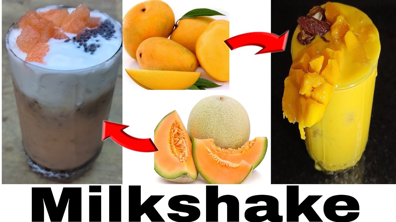 2- Easy Milkshake Recipe | Summer Drink Recipe | Mango Milkshake