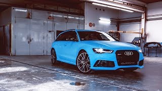 ✦ Satin Blue Audi RS6 Performance ✦ 1 of 1✦ Car Porn ✦ AudiKult