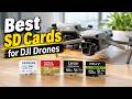 Top 3 Best SD Cards for DJI Drones