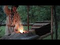 How To Melt Iron With Nothing But Wood, Leather, and Clay - Townsends Blacksmith Shop