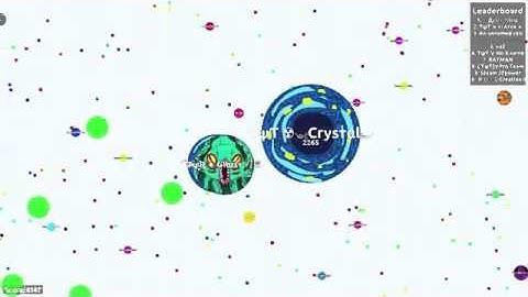 NEW!! The VANISHSPLIT and the DOUBLE TRICKSPLIT Agario Technique // Agar.io Tricks | Crystal Gaming