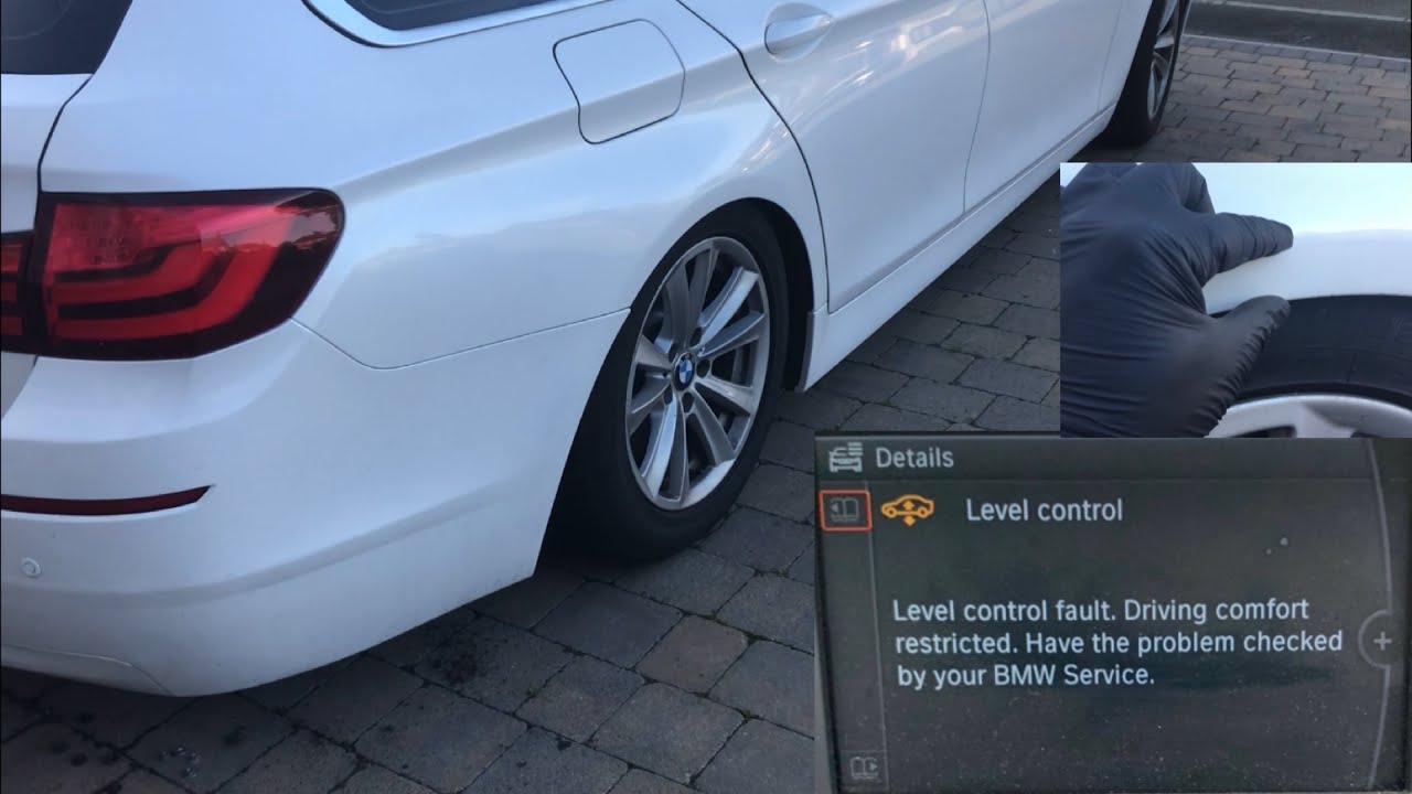 BMW 530d F11 Air Suspension Problem - Fixed for £2! 