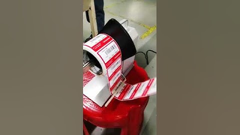 #rewinder Label rewinder machine working and function