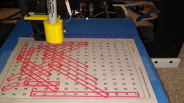 3D Printer AI Word Search Solver