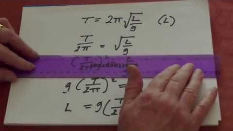 How to rearrange formulae. Formule . Dr. Dawe