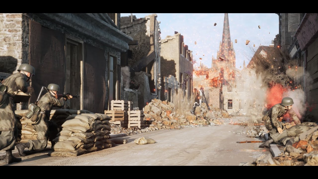 Squad44 - PSRM - Battle of Saint-Lô - YouTube