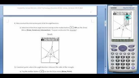 Incenter of a Triangle