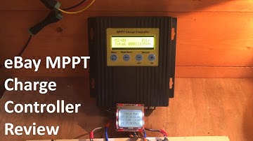 eBay MPPT Solar Charge Controller Review - 12v Solar Shed