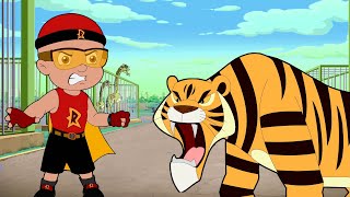 Mighty Raju VS Ferocious Tiger | Adventure Videos for Kids in Hindi | Cartoons for Kids screenshot 5
