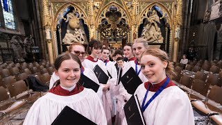 The Journey of the Coronation Choristers