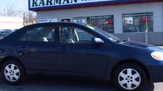 2006 Toyota Corolla Karman Auto Sales Lowell, MA 01851