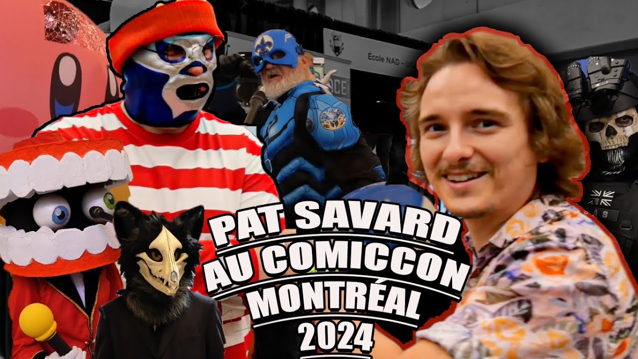 Pat Savard au ComicCon de Montréal 2024