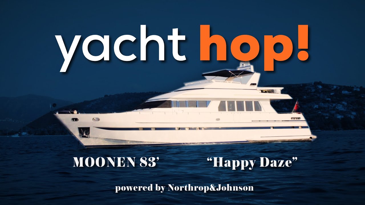WALK THROUGH VIDEO OF A MOONEN 83' MOTOR YACHT!