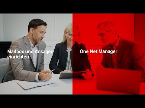 One Net Manager - Mailbox und Ansagen einrichten (Nutzer) | #businesshilfe