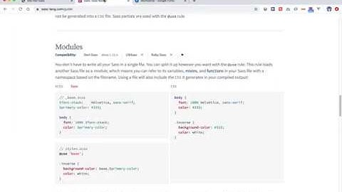 Introductie Sass 3: partials