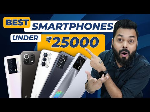 Top 5 Best Mobile Phones Under ₹25000 Budget ⚡ October 2021