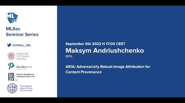 Machine Learning Security Seminar Series - Maksym Andriushchenko