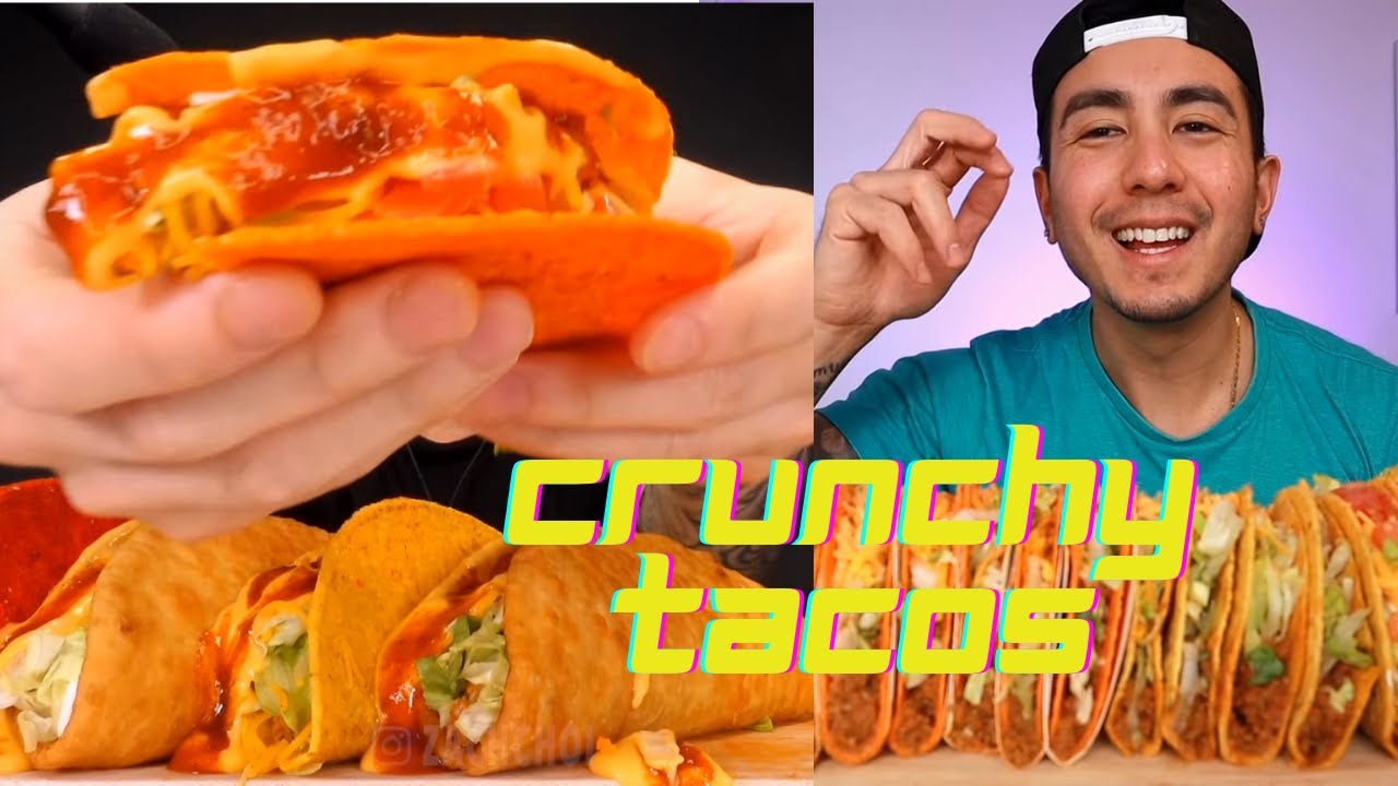 Crunchy Tacos Mukbang