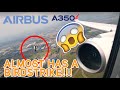 New Airbus A350-900 almost has a birdstrike during TAKE OFF- Air Mauritius