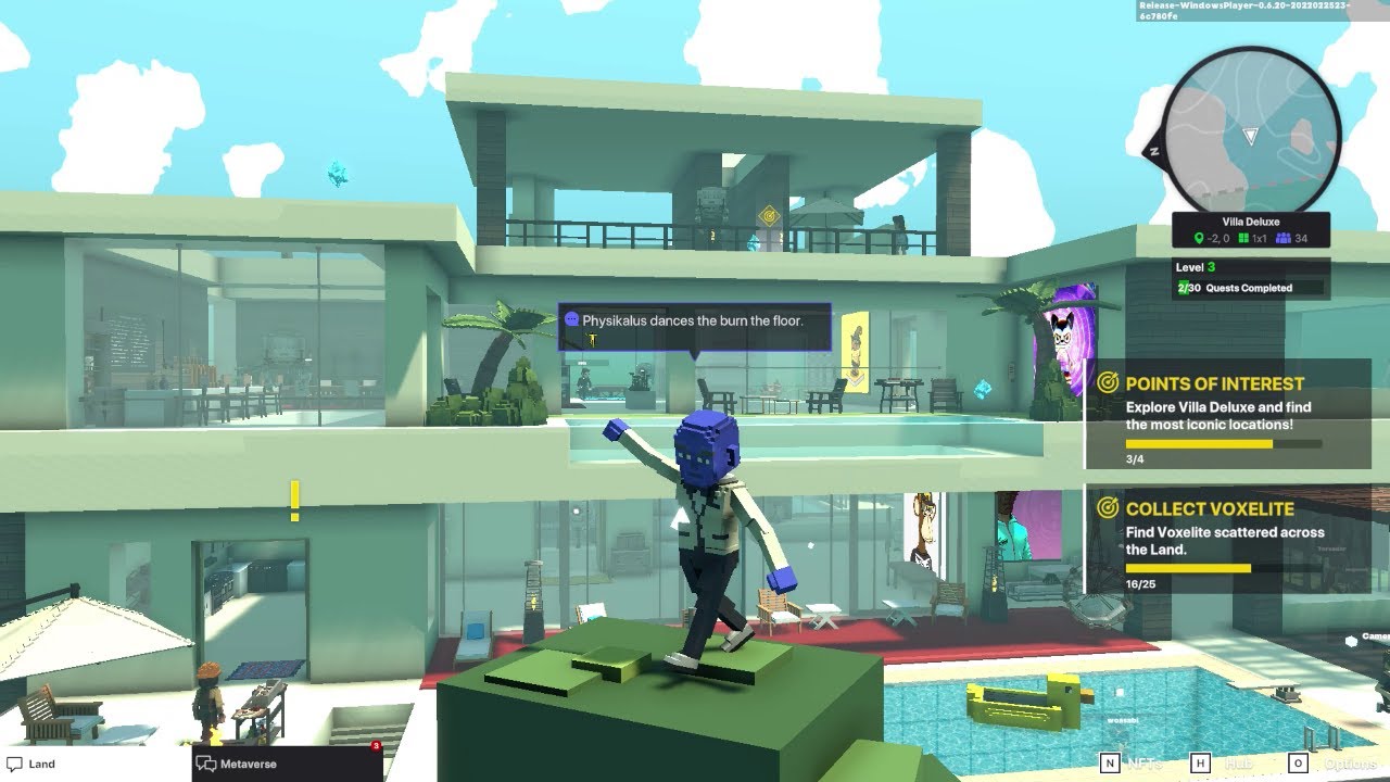 The Sandbox #19 – Alpha 2, walk through VILLA DELUXE, complete all QUEST's